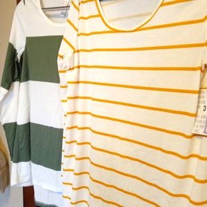 2 Lularoe women's Lynnaes. 2pc lot size 1 sz XL 1sz L, BOTH fit the same.